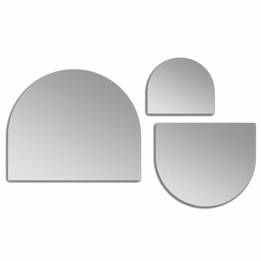 Birch Dome Frameless Mirrors