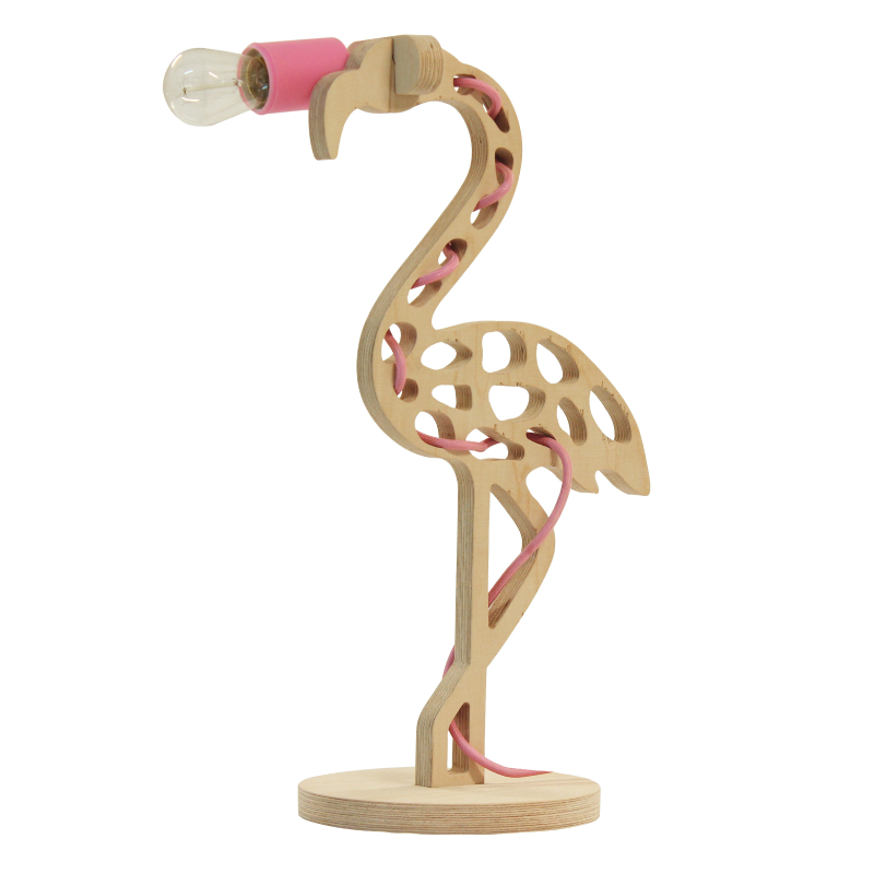 Ivy Flamingo Lamp