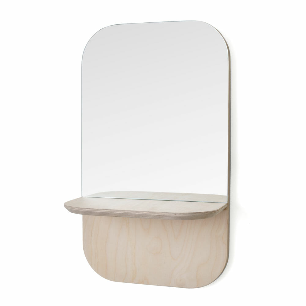 Birch Vertical Shelfie Mirror