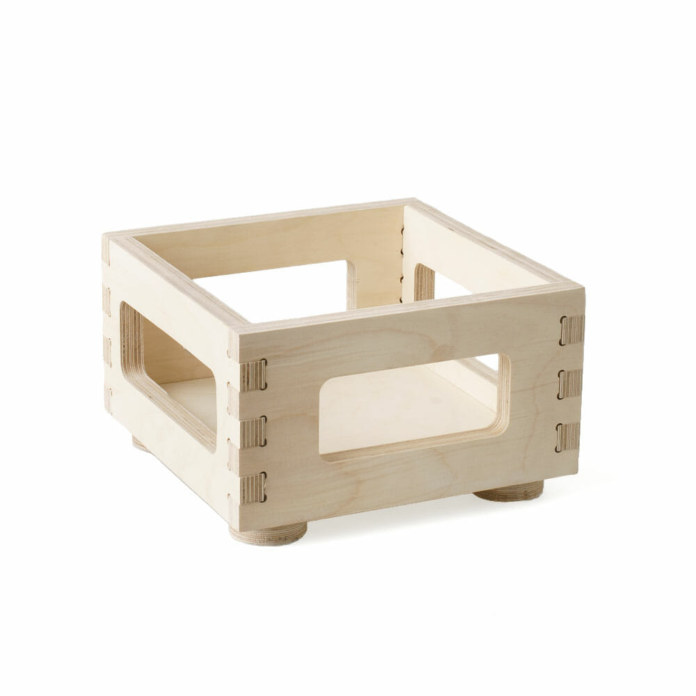 Single Birch Planter Box (Ceramic Pot Included) - Image 3