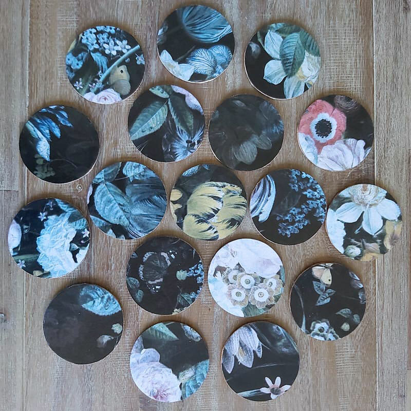 Middernag Tuin Cork Coasters - Image 3