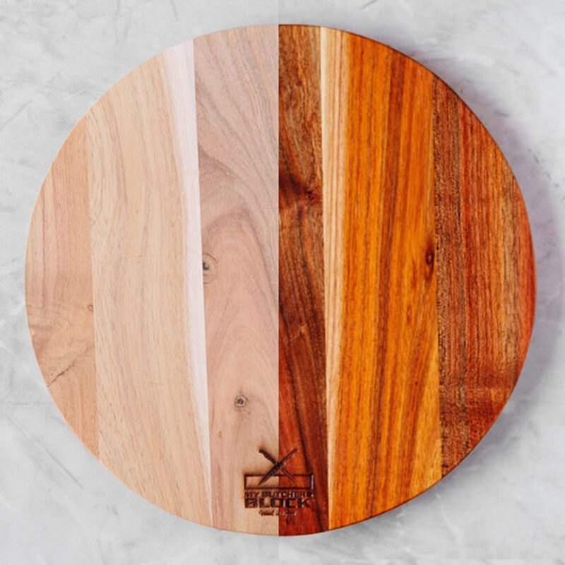 Mineral Woodcare Oil before and after