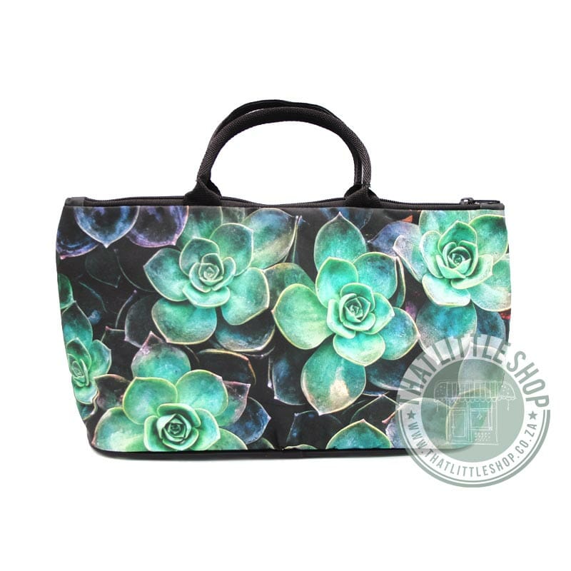 Succulents Clutch Cooler Bag - Image 4