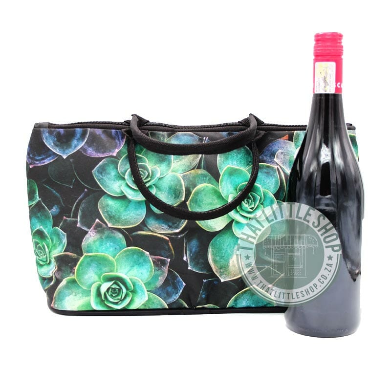 Succulents Clutch Cooler Bag