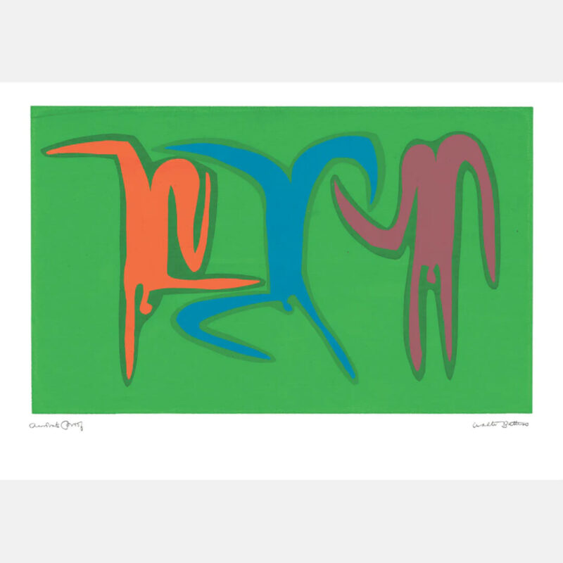 Acrobats Art Print by Walter Battiss