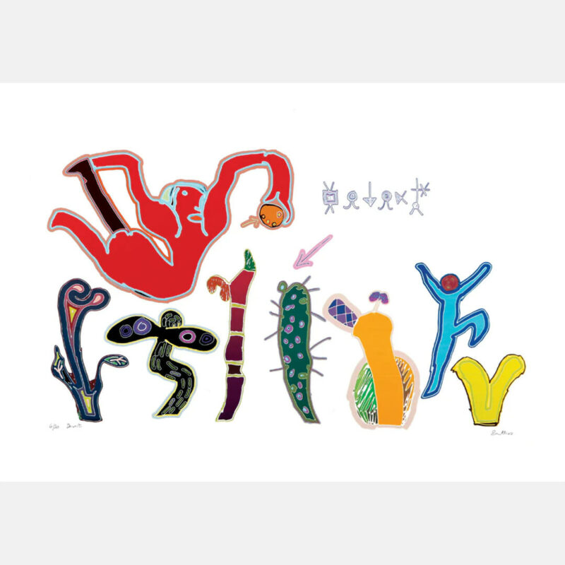 Desert Art Print by Walter Battiss