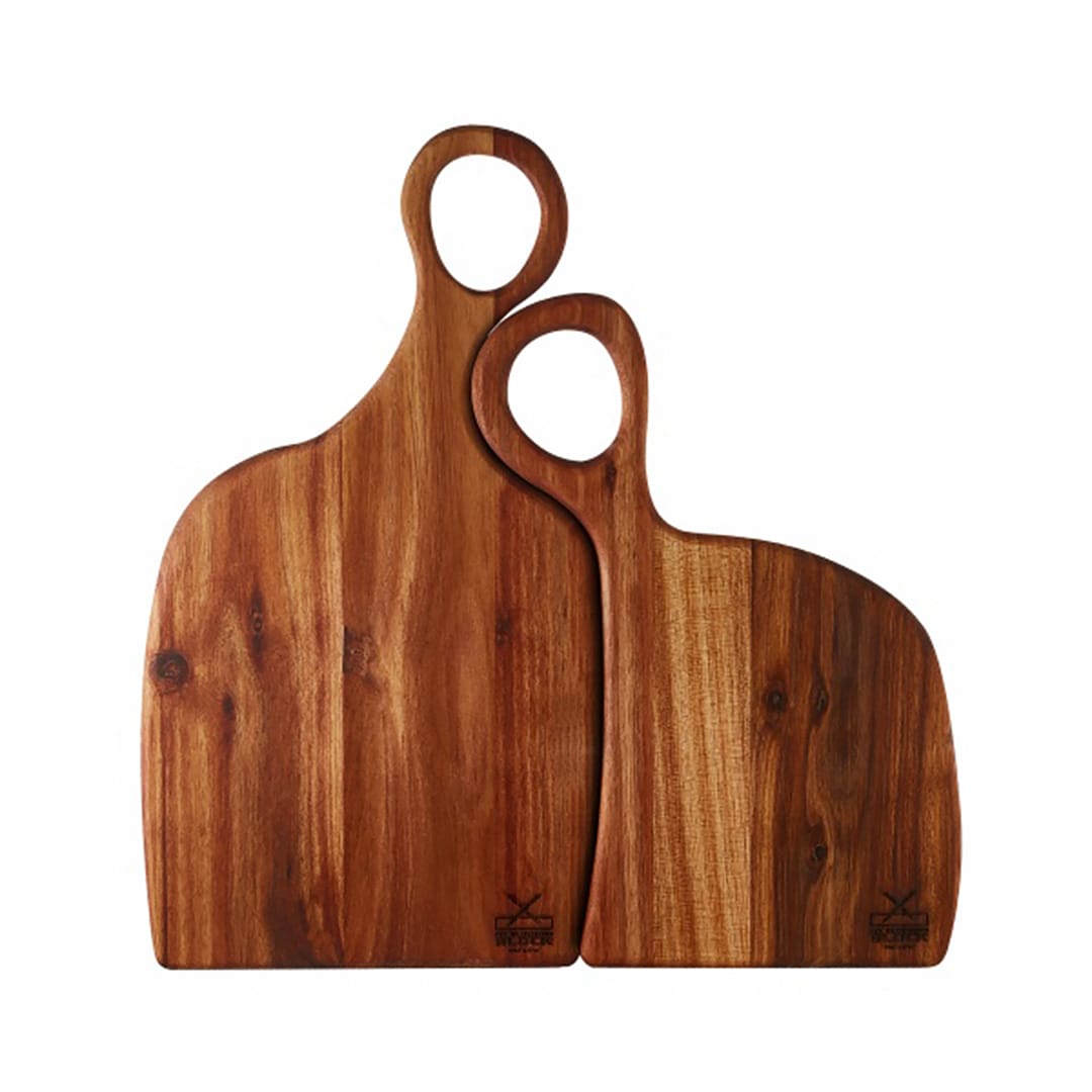 Wooden Nesting Set Serving Boards - Image 4