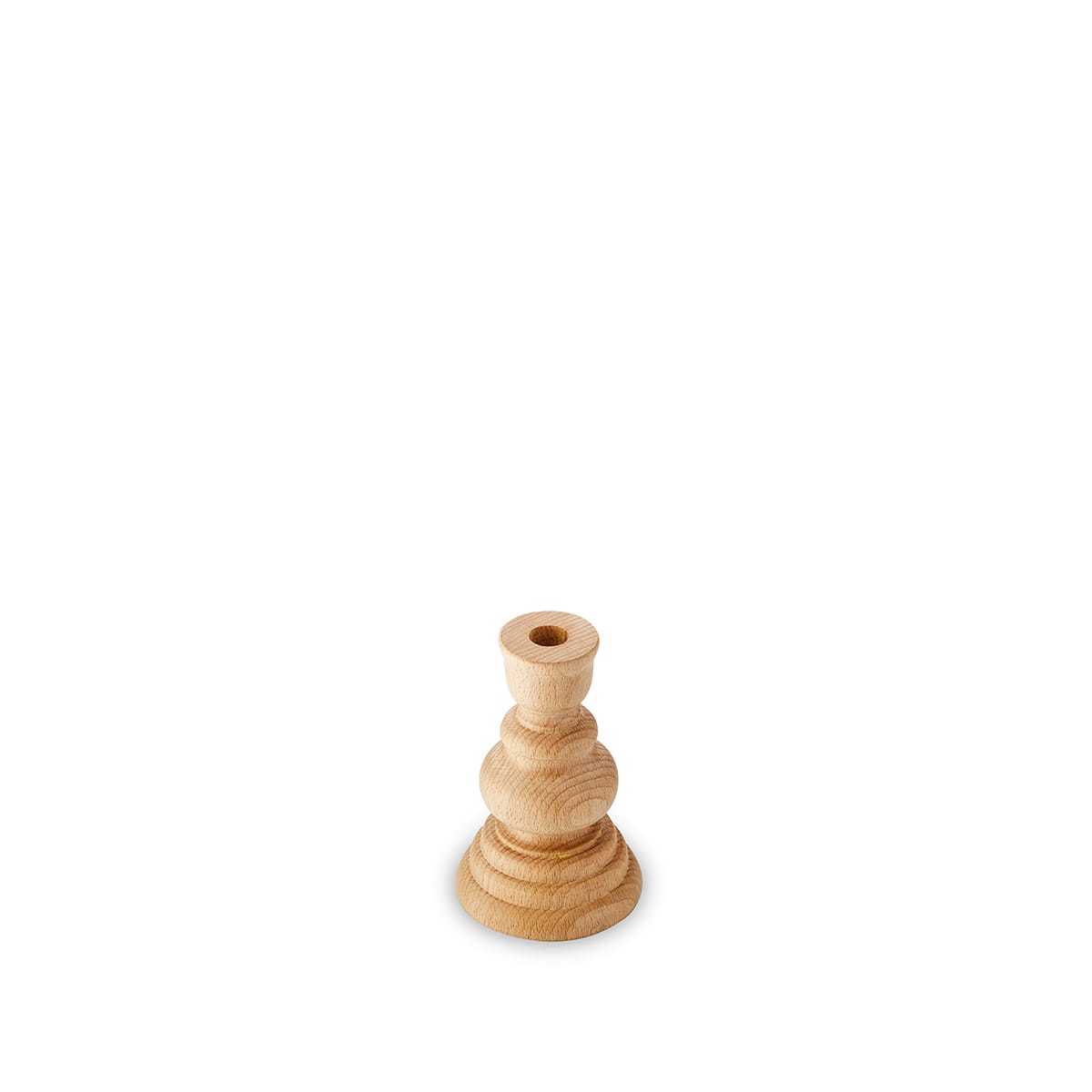 Sirius Beechwood Candle Holders Small