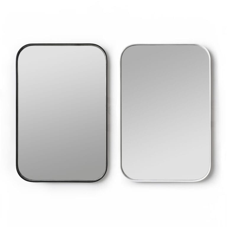 Deep Frame Rounded Rectangle Mirrors • That Little Shop