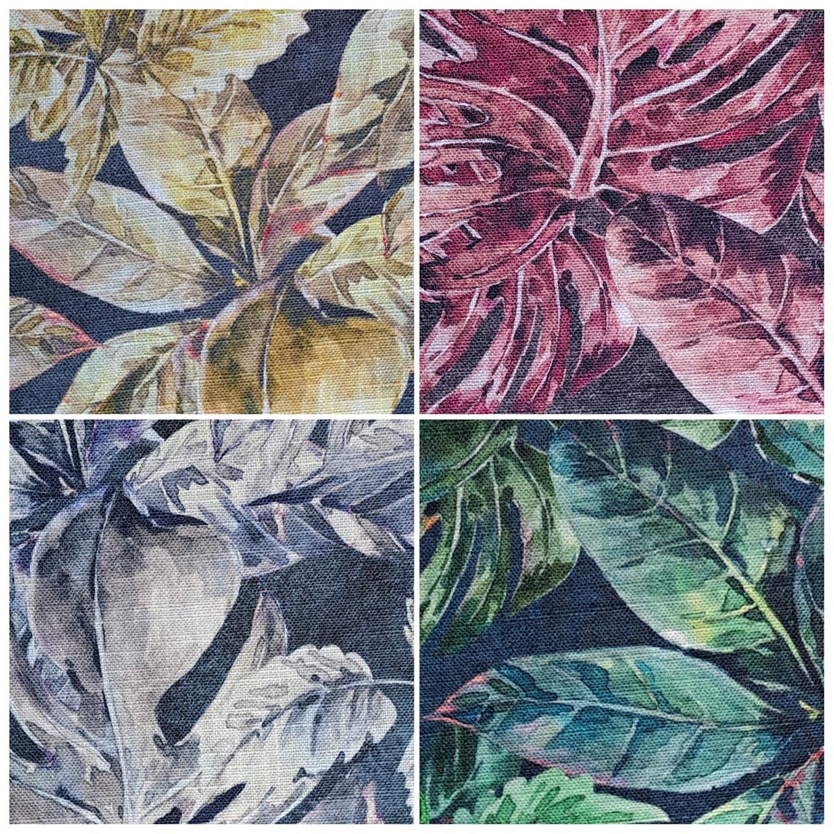 Sweet Basil Range Colourways for Door Stops and Draft Stoppers
