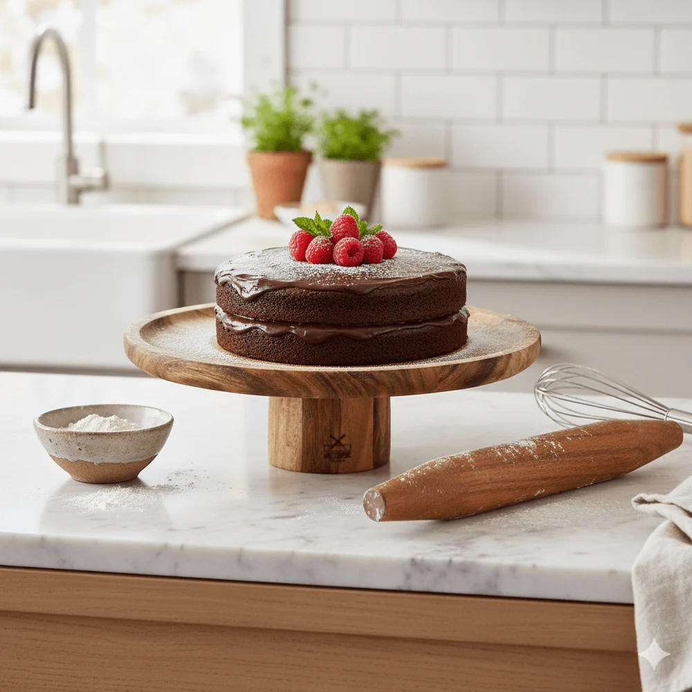 Wooden Cake Stand