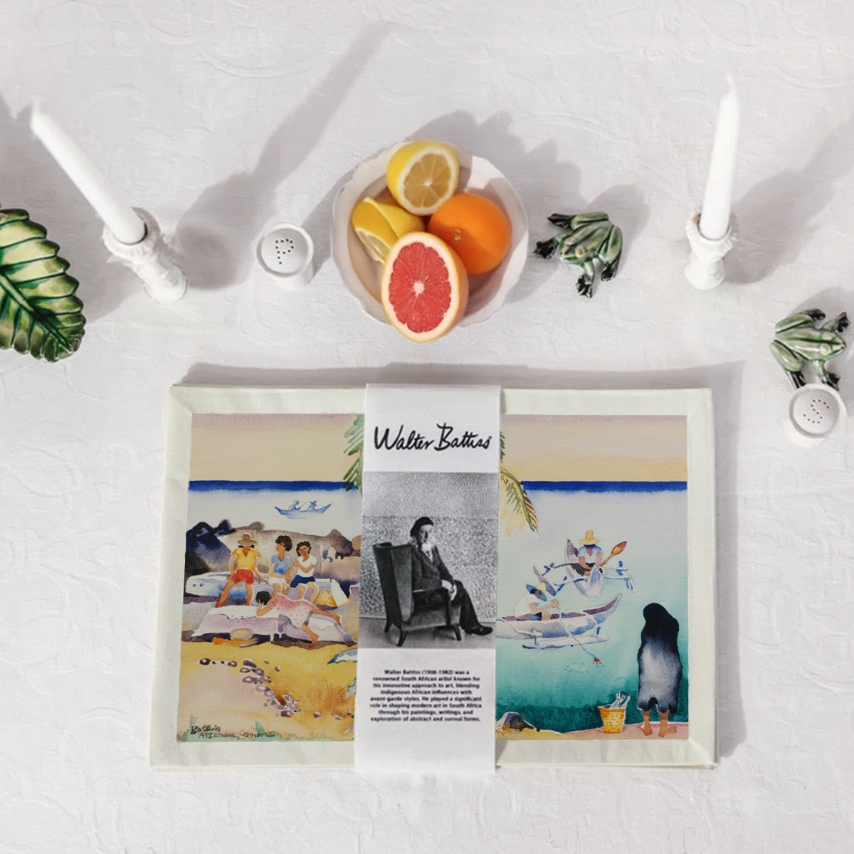 Comoros Beach Placemats set of 4