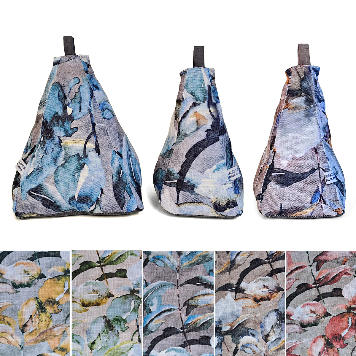 Laurel Fabric Door Stops - 5 colours - 2 sizes