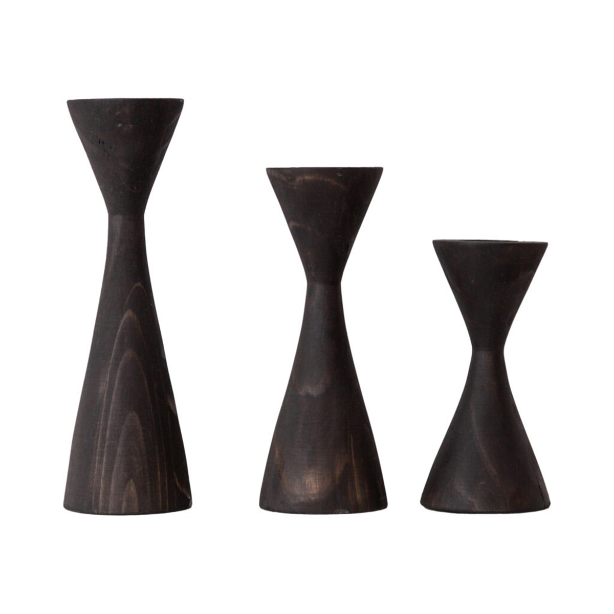 Black Geo Tealight Candle Holders