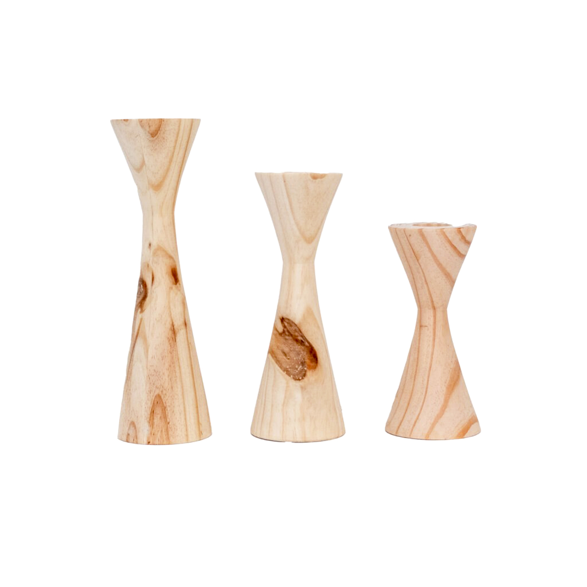 Natural Geo Tealight Candle Holders