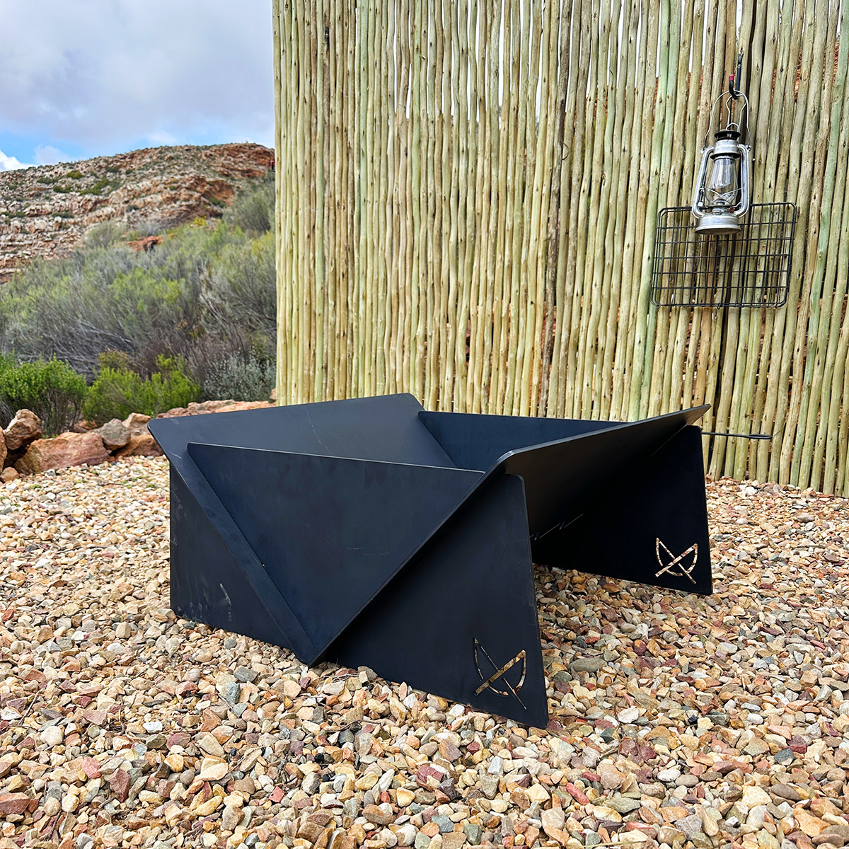 XL Carbon Steel Fire Pit - Image 6