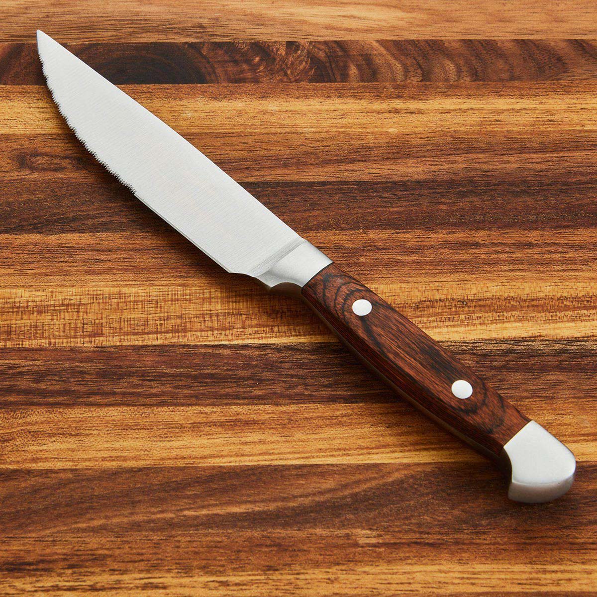 Wooden Handle Steak Knives
